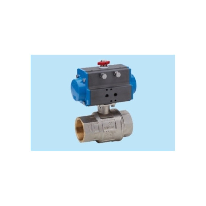 8P007900 Valva 2/2 alama   nichelata  cu actuator dubla actiune
