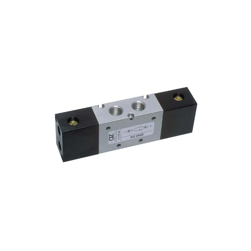 Valva pneumatica 5/2 - 522 2AND cu element AND integrat, dubla comanda