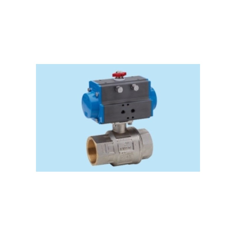 8P008100 Valva 2/2 alama nichelata cu actuator simpla actiune