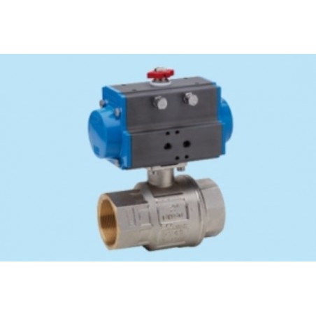 8P008100 Valva 2/2 alama nichelata cu actuator simpla actiune