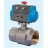 8P016000 Valva 2/2 sfera inox cu actuator simpla actiune, solv., Ex II2G/DcT4