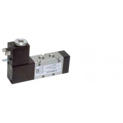 Valva electrica 5/2 - 521 ME90 S,bobina la 90° revenire cu arc