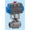 8P000100 Valva 2/2 inox cu actuator dubla actiune, 160 ° C, abur