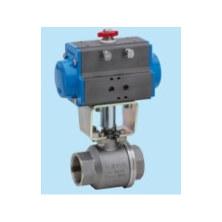 8P000200 Valva 2/2 inox cu actuator simpla actiune, 160 ° C, abur