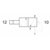 Valva electrica  3/2 NC - 322 EFP , revenire arc-aer