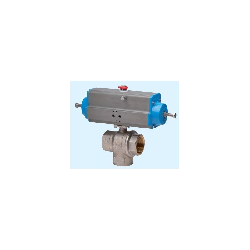 8P015100L Valva 3/2 alama cu actuator dubla actiune 0 -180