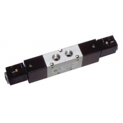 Valva electrica 5/2 - 522 EE, dubla comanda electrica
