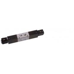 Valva electrica 5/3 - 5223C EE, centru inchis, dubla comanda electrica