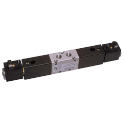 Valva electrica 5/3 - 5213A EE AS,centru deschis,dubla comanda electrica,suplimentare aer