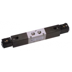 Valva electrica 5/3 - 5223A EE AS,centru deschis,dubla comanda electrica,suplimentare aer