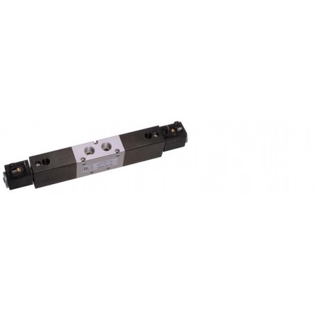 Valva electrica 5/3 - 5223P EE AS, centru sub presiune,dubla comanda electrica, suplimentare aer