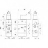 Valva electrica 3/2 NC - 321 ME MIC 02,bobina 15 mm, 24 V 50/60 HZ