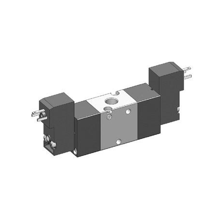 Valva electrica 3/2 NC - 321 EE MIC 02, dubla comanda electrica, bobina 15 mm, 24V 50/60 HZ
