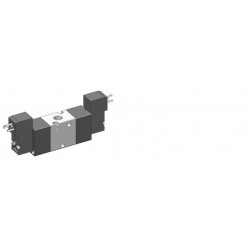 Valva electrica 3/2 NC - 321 EE MIC 02, dubla comanda electrica, bobina 15 mm, 24V 50/60 HZ