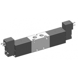 Valva electrica 5/3 - 5213C EE MIC 01,centru inchis,dubla comanda electrica,bobina 15mm,24V DC