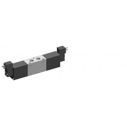 Valva electrica 5/3 - 5223C EE MIC 01,centru inchis, dubla comanda electrica,bobina 15mm,24V DC