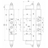 Valva electrica 5/3 - 5223P EE MIC 02, centru sub presiune,dubla comanda electrica, bobina 15 mm, 24V 50/60HZ