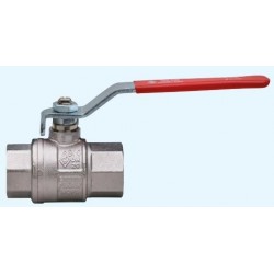 5869 VALVA SFERA FILET F/F UNI EN 10226-1 LEVIER ROSU OTEL 160C