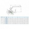 2700 VALVA SFERA FILET F/F VAL-SFER LEVIER