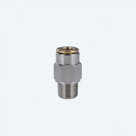 Racord metalic drept fil. ext. 250 bar