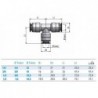 Racord rapid Ceata tip ,,T'' 80 Bar