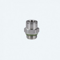 Racord rapid drep Inox fil. ext. SS316L