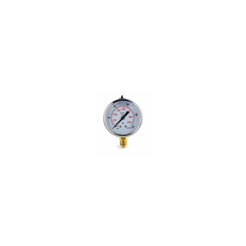 Manometru radial D63 filet G1/4 Carcasa Inox-Glicerina