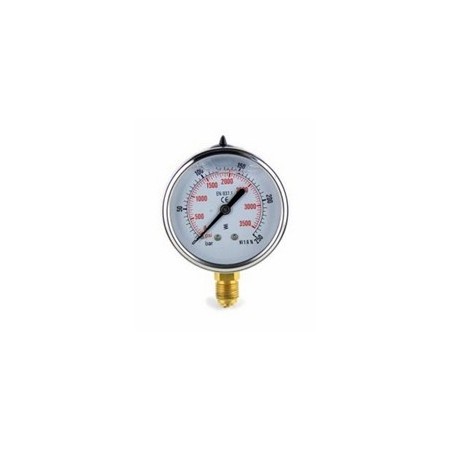 Manometru radial D63 filet G1/4 Carcasa Inox-Glicerina
