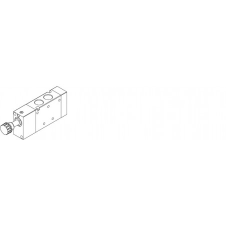 Valva electrica 5/2 - 523 ME , revenire arc