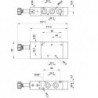 Valva electrica 5/2 - 523 ME , revenire arc