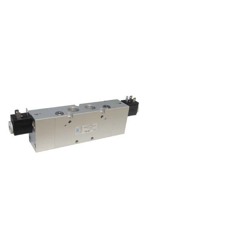 Valva electrica 5/2 - 524 EE, dubla comanda electrica