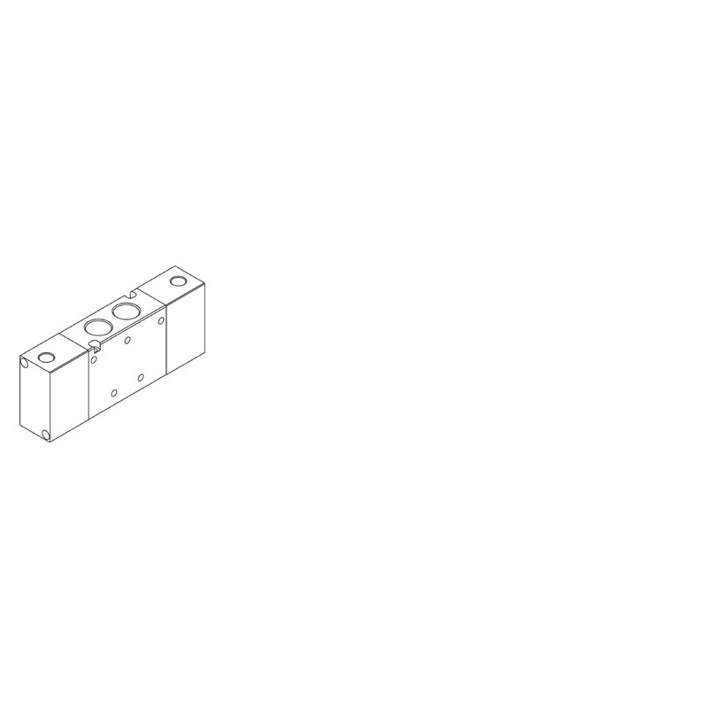 Valva pneumatica 5/2 - 523 CC, dubla comanda