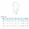 Manometru radial complet Inox