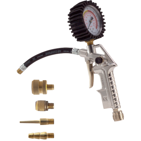 Diuza + Tub Pistol de umflat +Set diuze