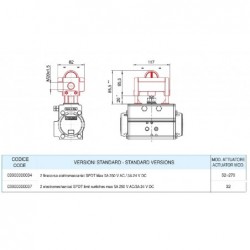 Pozitioner actuator pneumatic