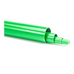 Teava aluminiu - verde