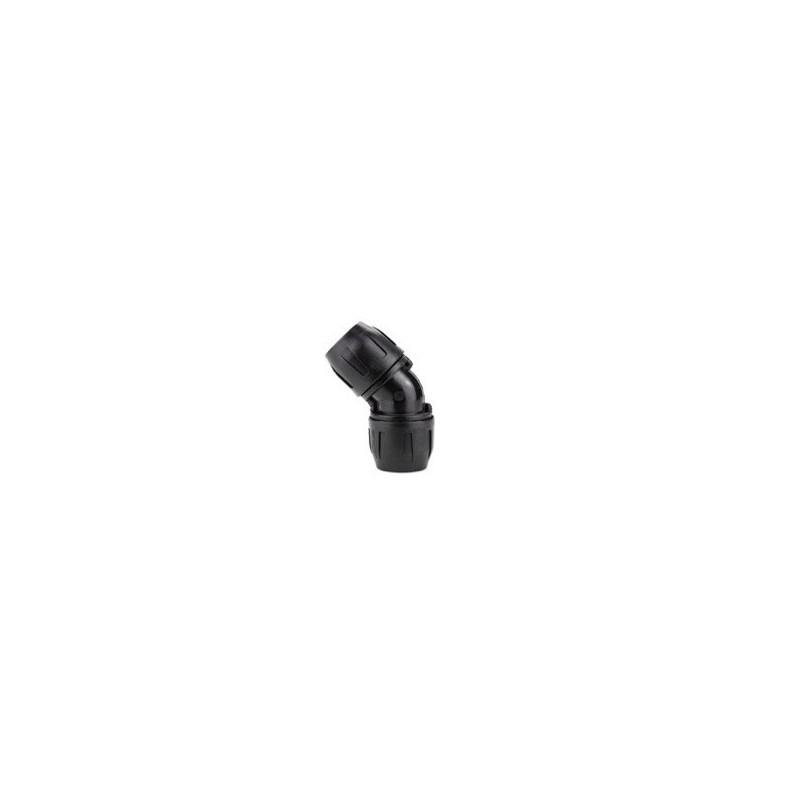 Racord teava polimer L 45°