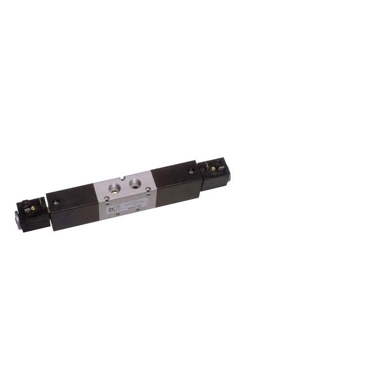 Electroventil 5/3, centrul sub presiune, cu doua bobine