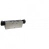 Electroventil 3/2, bistabil, actionat electric cu 2 bobine, revenire electro-pneumatica
