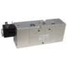 Electroventil 3/2, monostabil, actionat electric cu 1 bobina, revenire arc