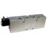 Electroventil 5/2, monostabil, actionat electric cu 1 bobina, revenire pneumatica interna