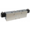 Electroventil 5/3, centrul inschis, cu doua bobine