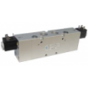 Electroventil 5/3, centrul sub presiune, cu doua bobine