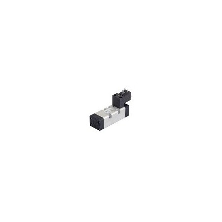 Electroventil pneumatic ISO1 5/2, monostabil, actionat electric cu 1 bobina, revenire pneumatica