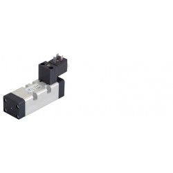 Electroventil pneumatic ISO1 5/2, monostabil, actionat electric cu 1 bobina, revenire pneumatica