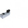 Electroventil 5/2, monostabil, actionat electric cu 1 bobina, revenire arc