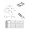 Flansa cilindru pneumatic