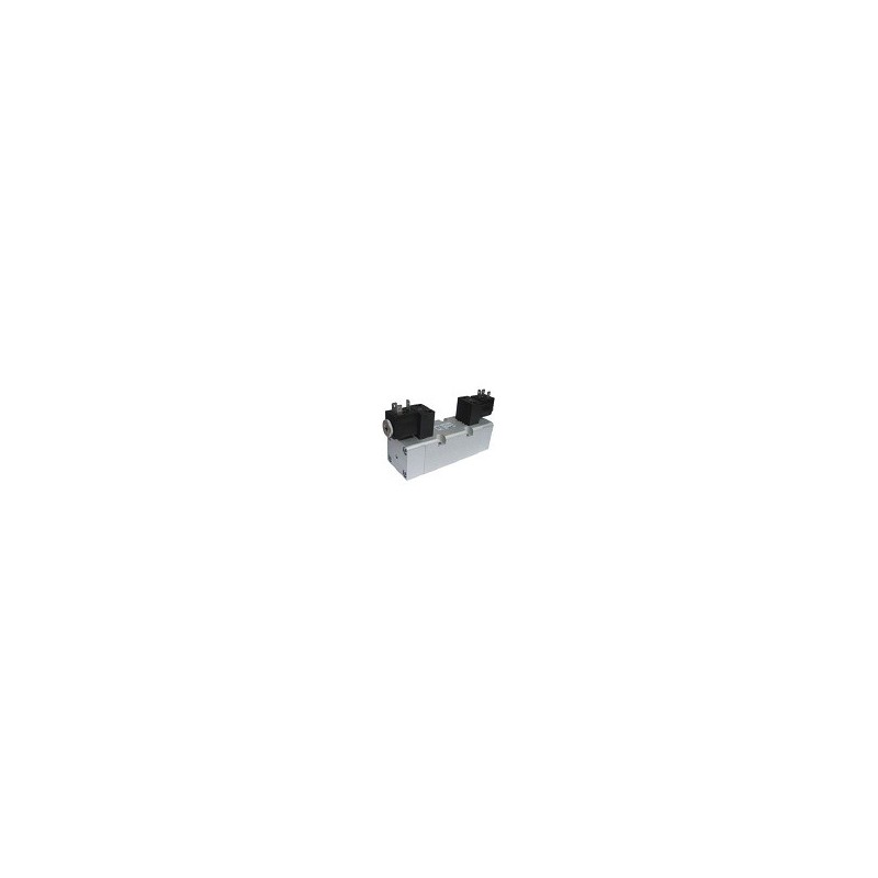 Electroventil ISO3, 5/3, centrul inschis, cu doua bobine