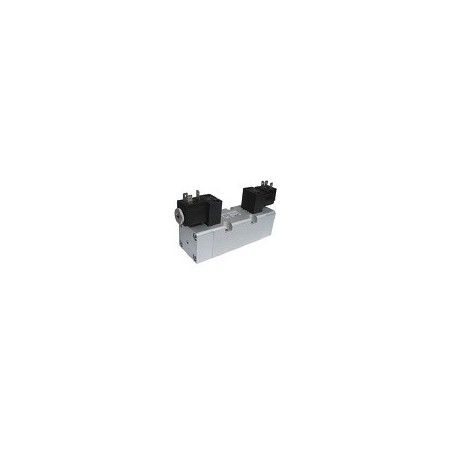 Electroventil ISO3, 5/3, centrul inschis, cu doua bobine