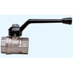 1500 Robinet manual 2/2 alama M/M 130C (full bore) PTFE, sfera alama